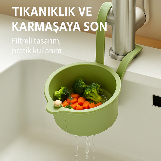 Ralvyn Filtreli Lavabo Sepeti – Tıkanıklık ve Karmaşaya Son